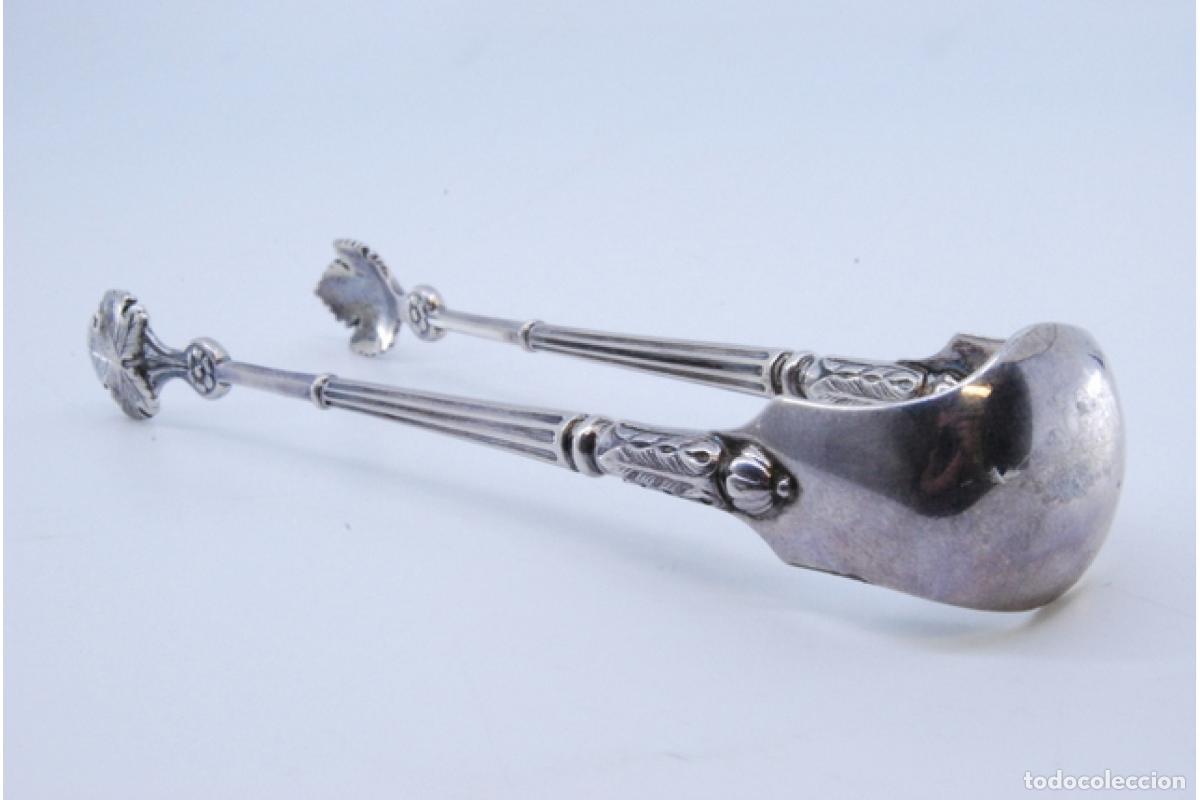 Antig&uuml;edades: Pinzas para az&uacute;car, de plata - Foto 2
