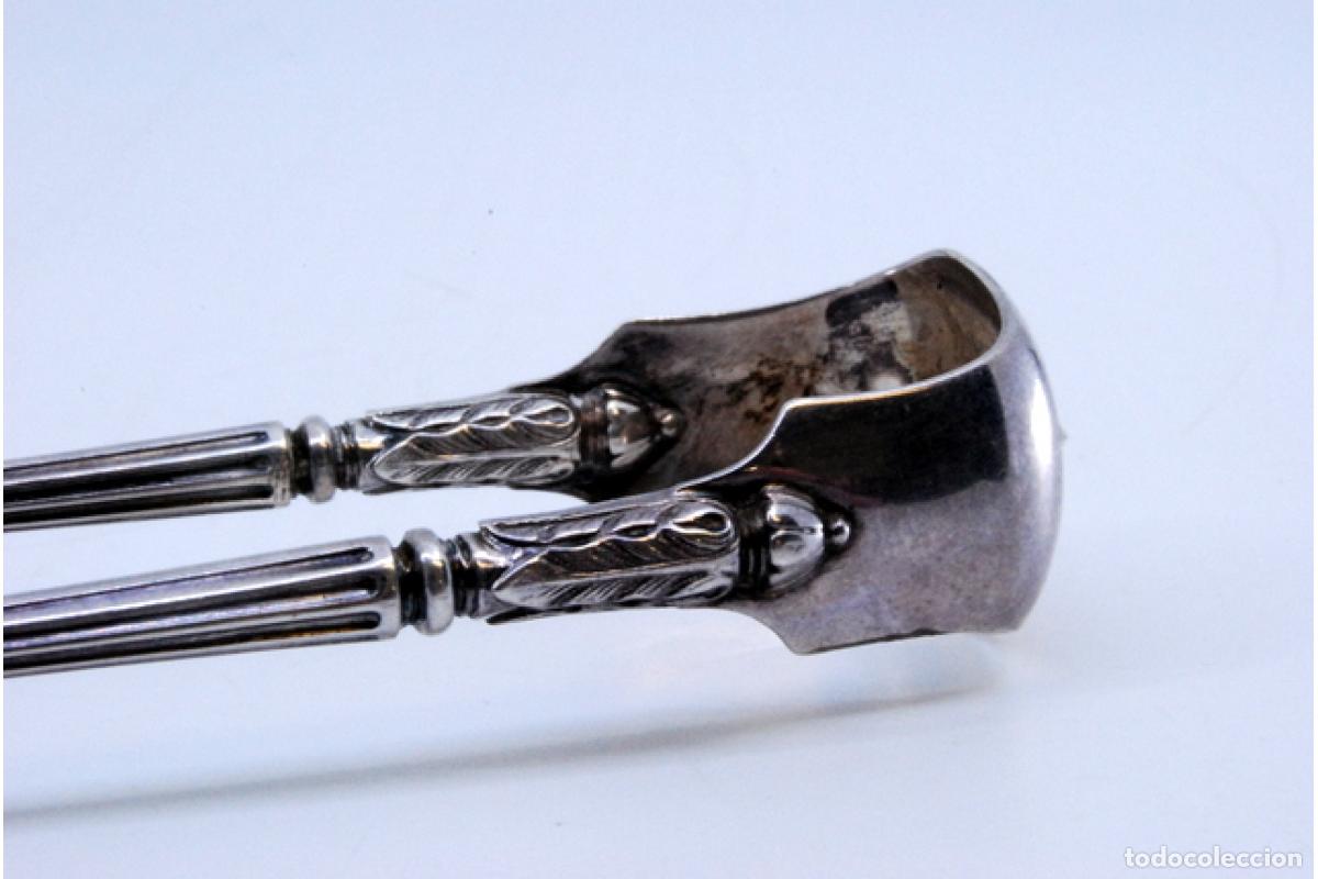 Antig&uuml;edades: Pinzas para az&uacute;car, de plata - Foto 3