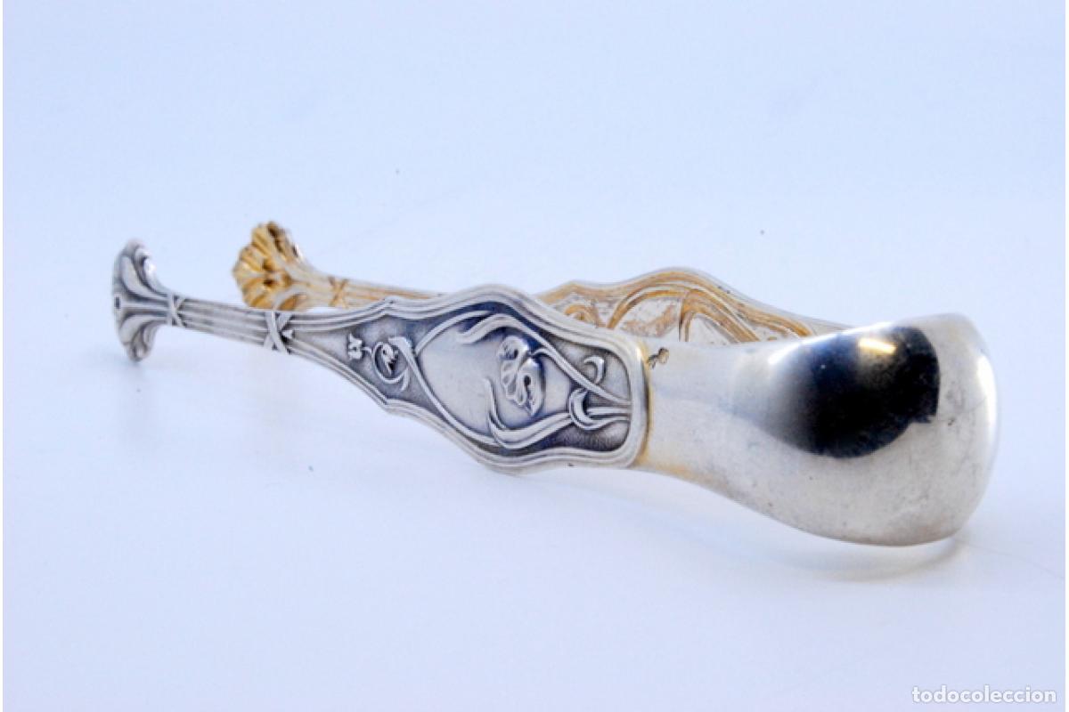 Antig&uuml;edades: Pinzas para az&uacute;car, de plata - Foto 2
