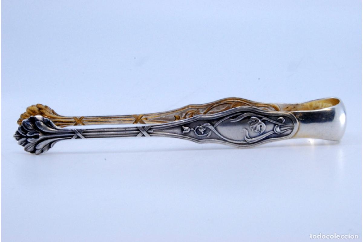 Antig&uuml;edades: Pinzas para az&uacute;car, de plata - Foto 3