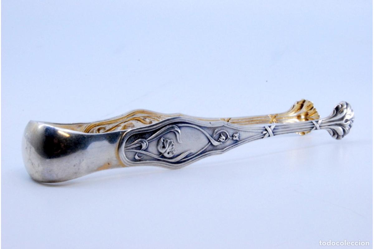 Antig&uuml;edades: Pinzas para az&uacute;car, de plata - Foto 6