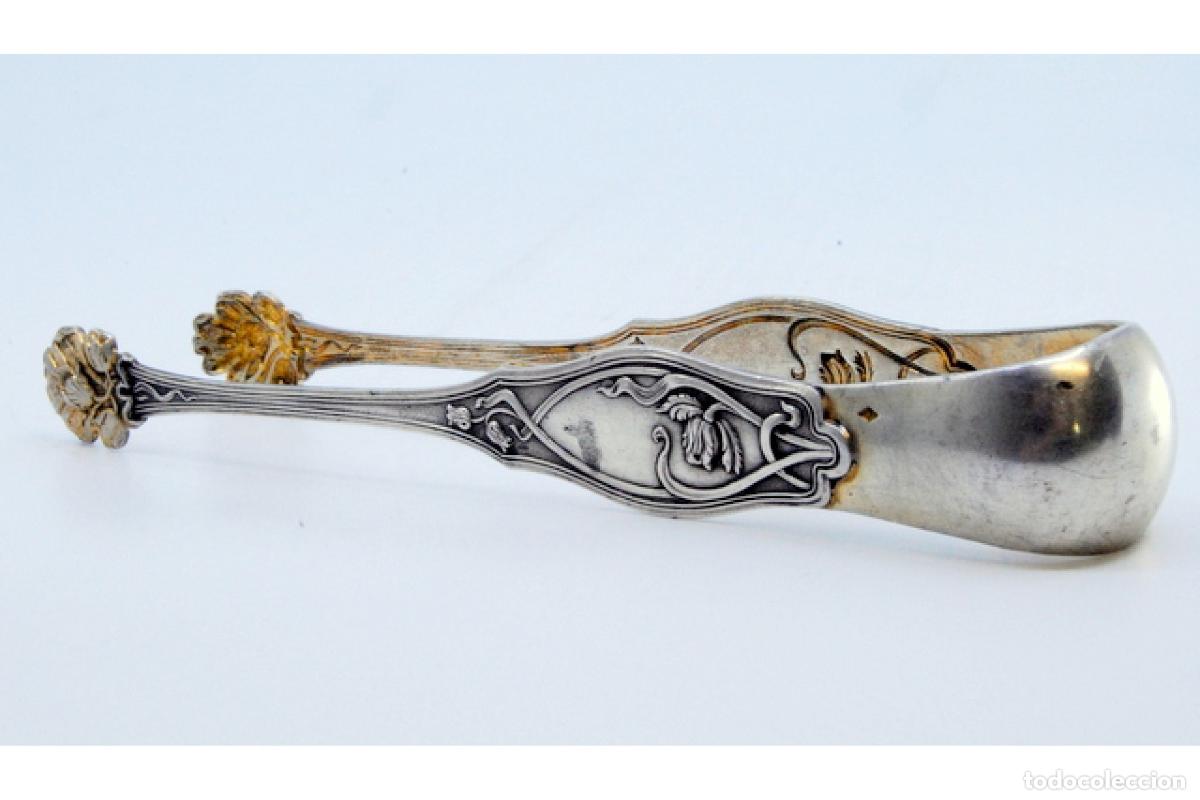Antig&uuml;edades: Pinzas para az&uacute;car, de plata - Foto 3