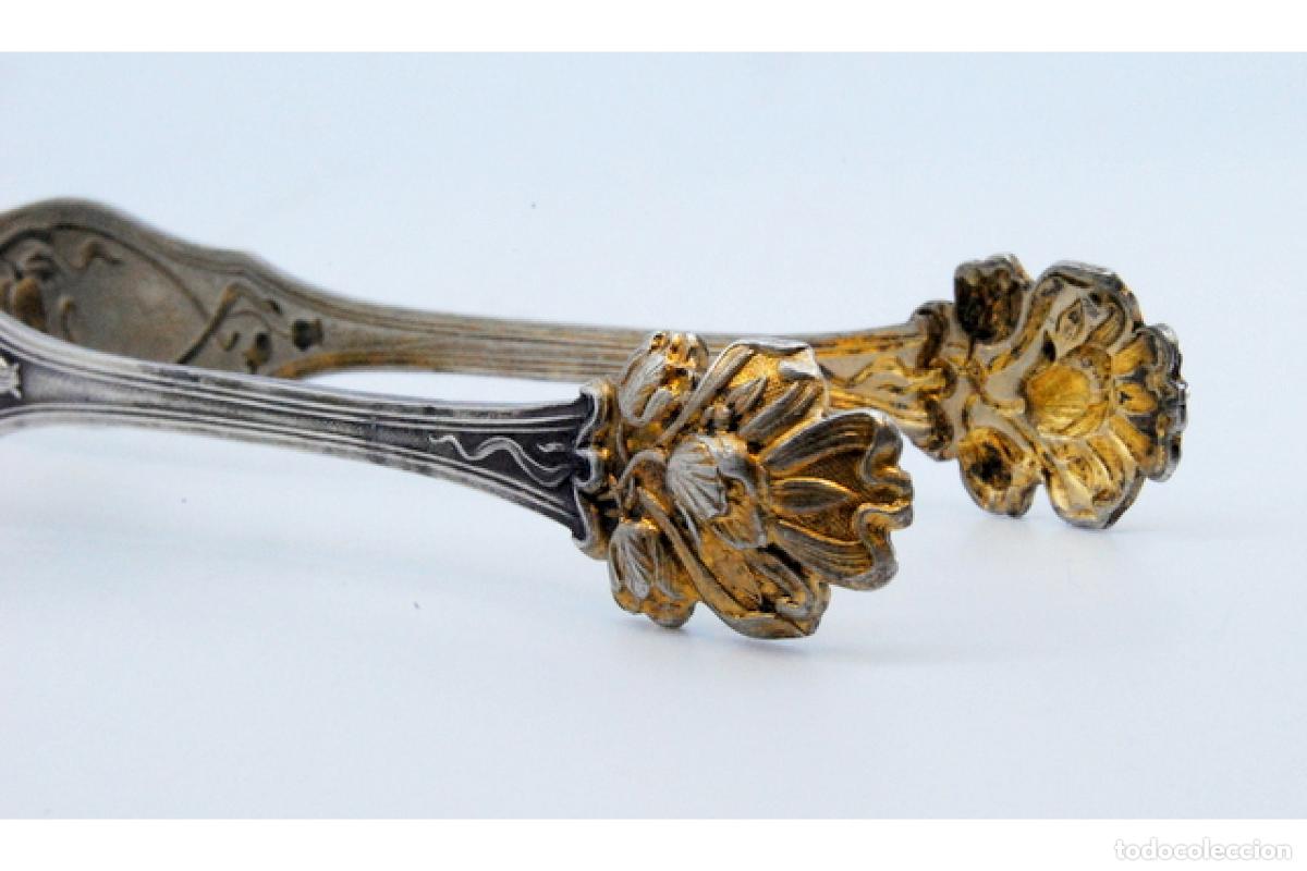 Antig&uuml;edades: Pinzas para az&uacute;car, de plata - Foto 6