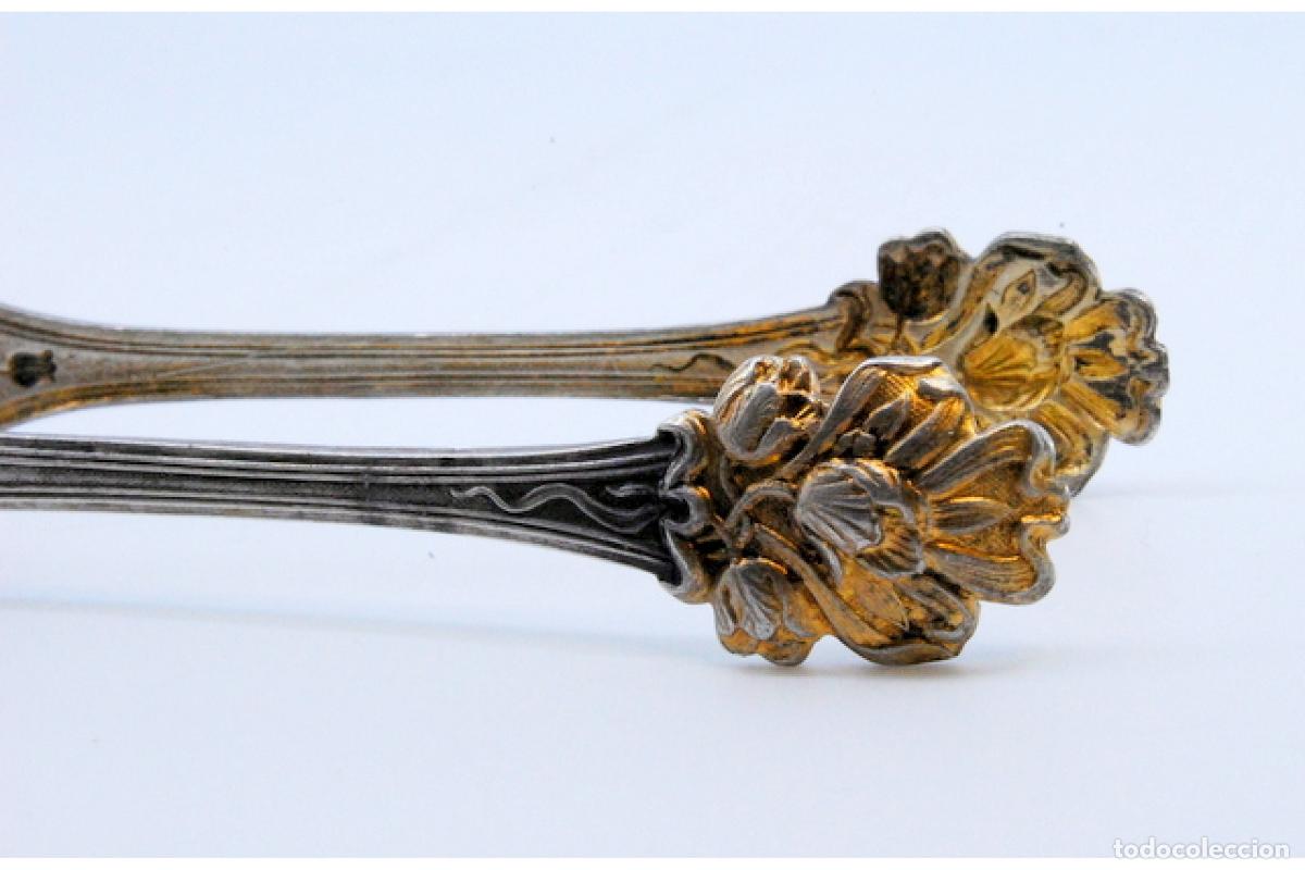 Antig&uuml;edades: Pinzas para az&uacute;car, de plata - Foto 8