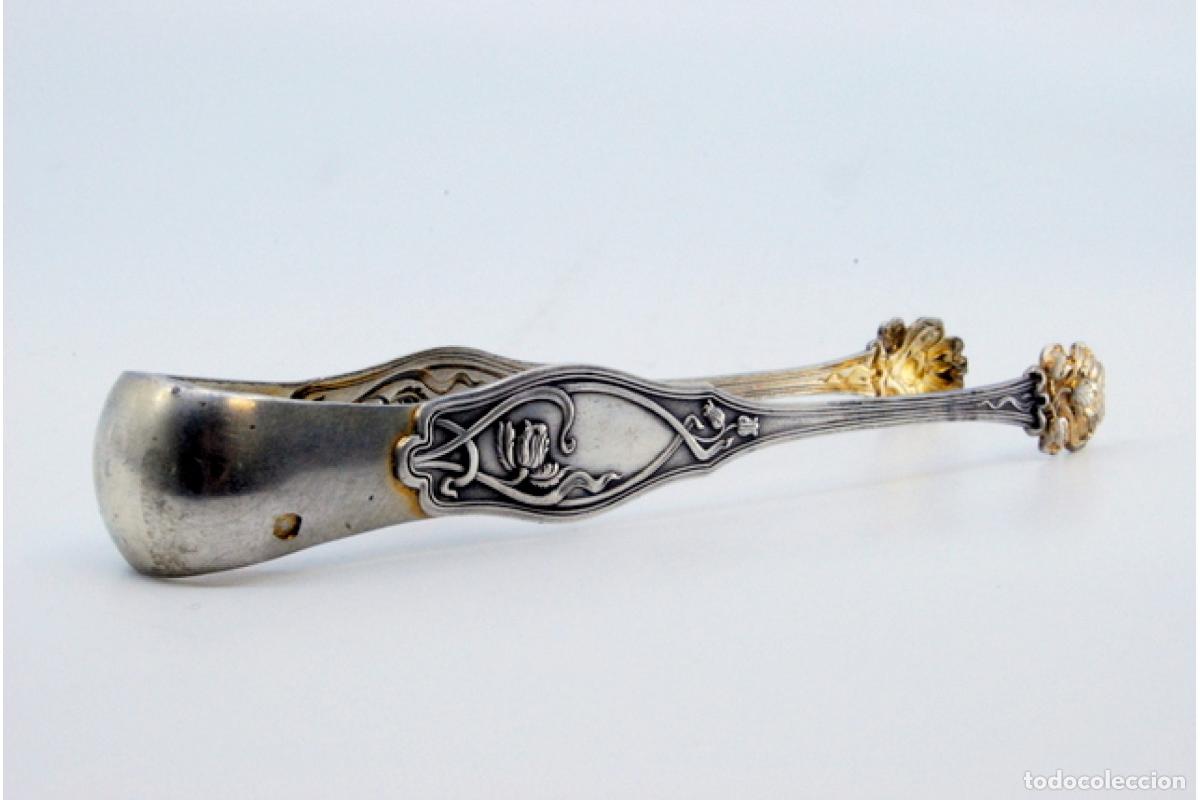 Antig&uuml;edades: Pinzas para az&uacute;car, de plata - Foto 9