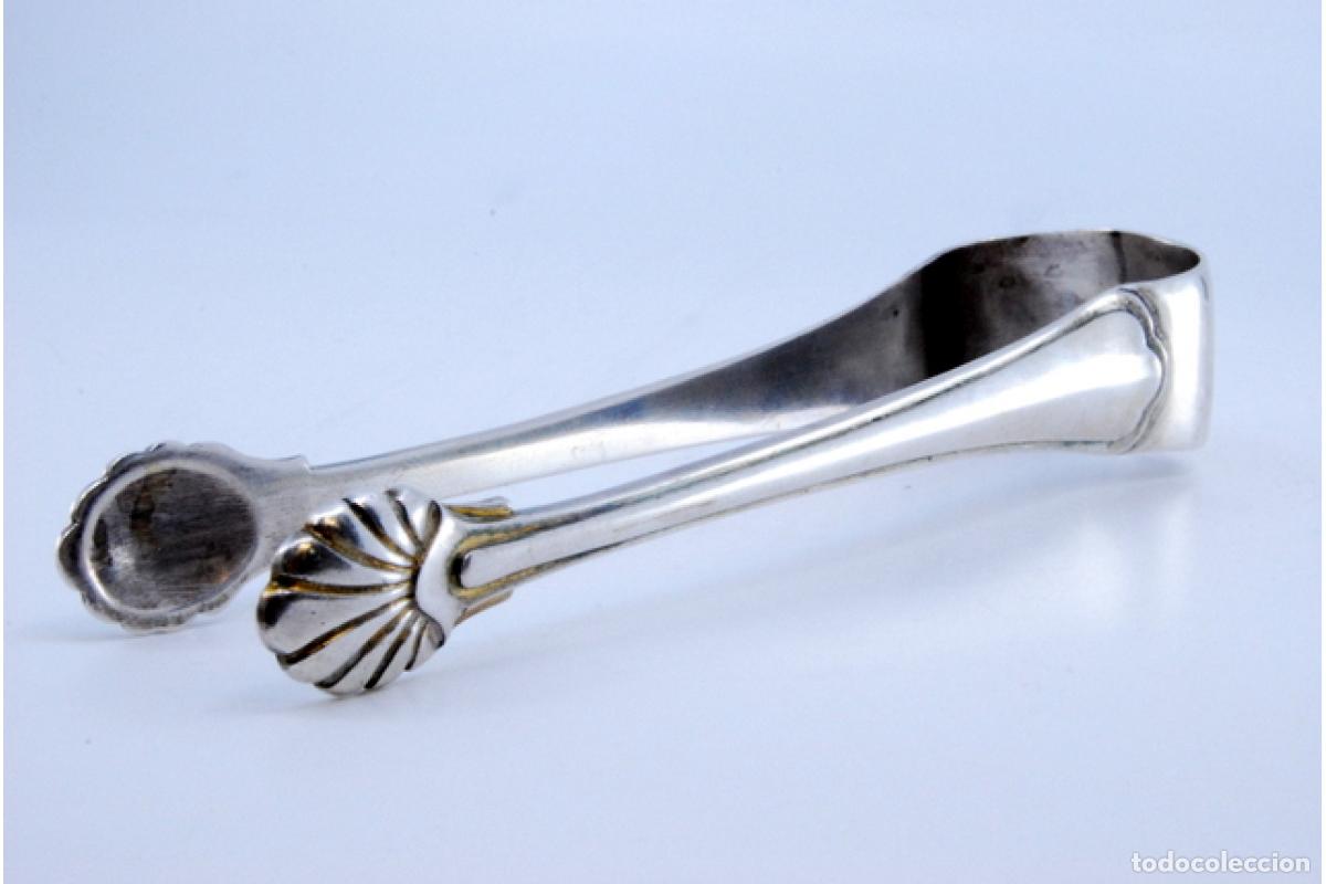 Antig&uuml;edades: Pinzas para az&uacute;car, de plata - Foto 3