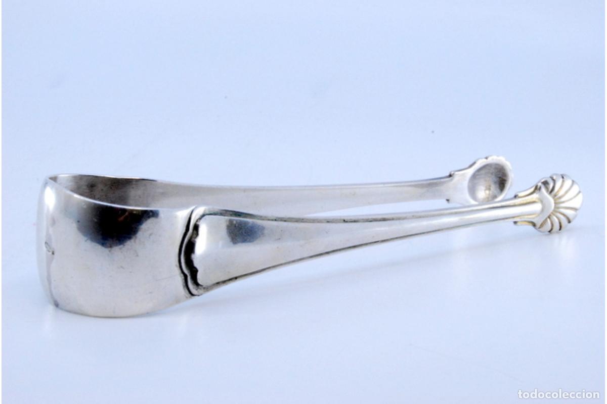 Antig&uuml;edades: Pinzas para az&uacute;car, de plata - Foto 9