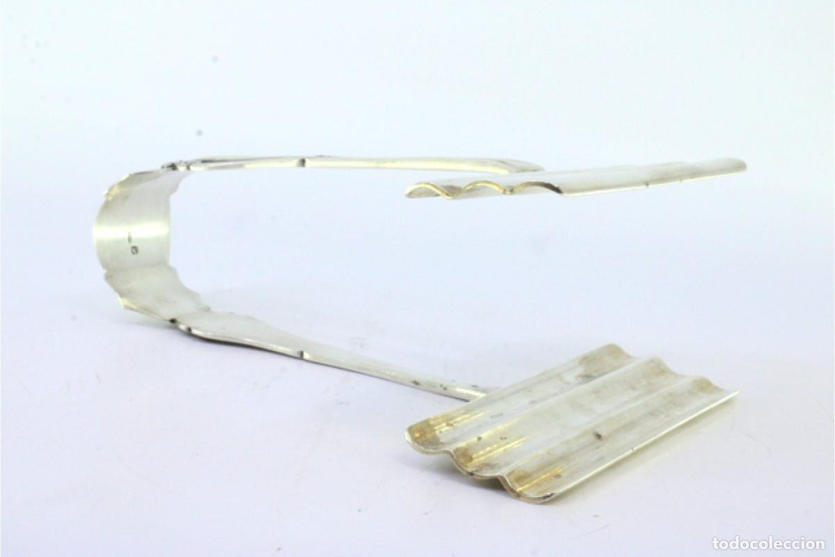 Antig&uuml;edades: Pinzas de plata para esp&aacute;rragos - Foto 3
