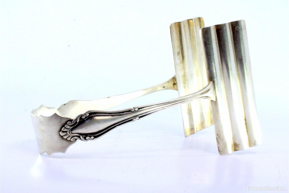 Antig&uuml;edades: Pinzas de plata para esp&aacute;rragos - Foto 5