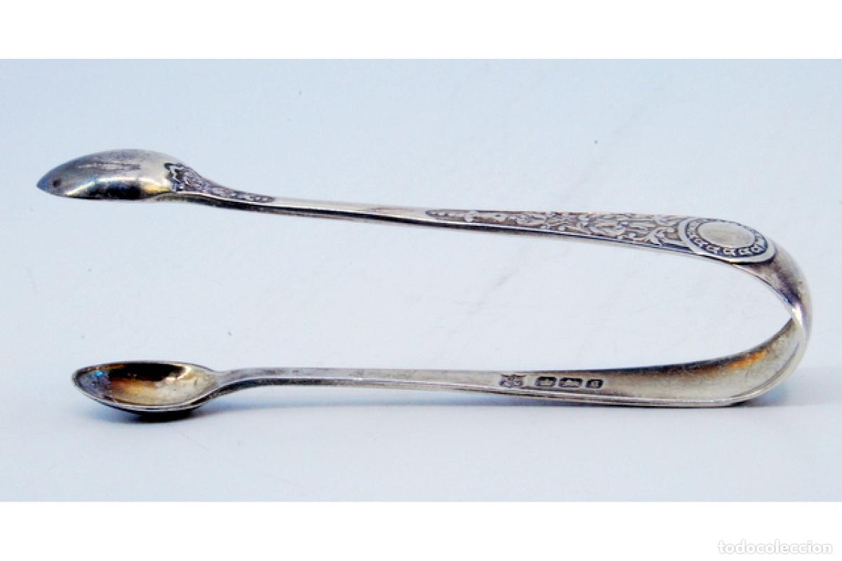 Antig&uuml;edades: Pinzas para az&uacute;car, de plata - Foto 2