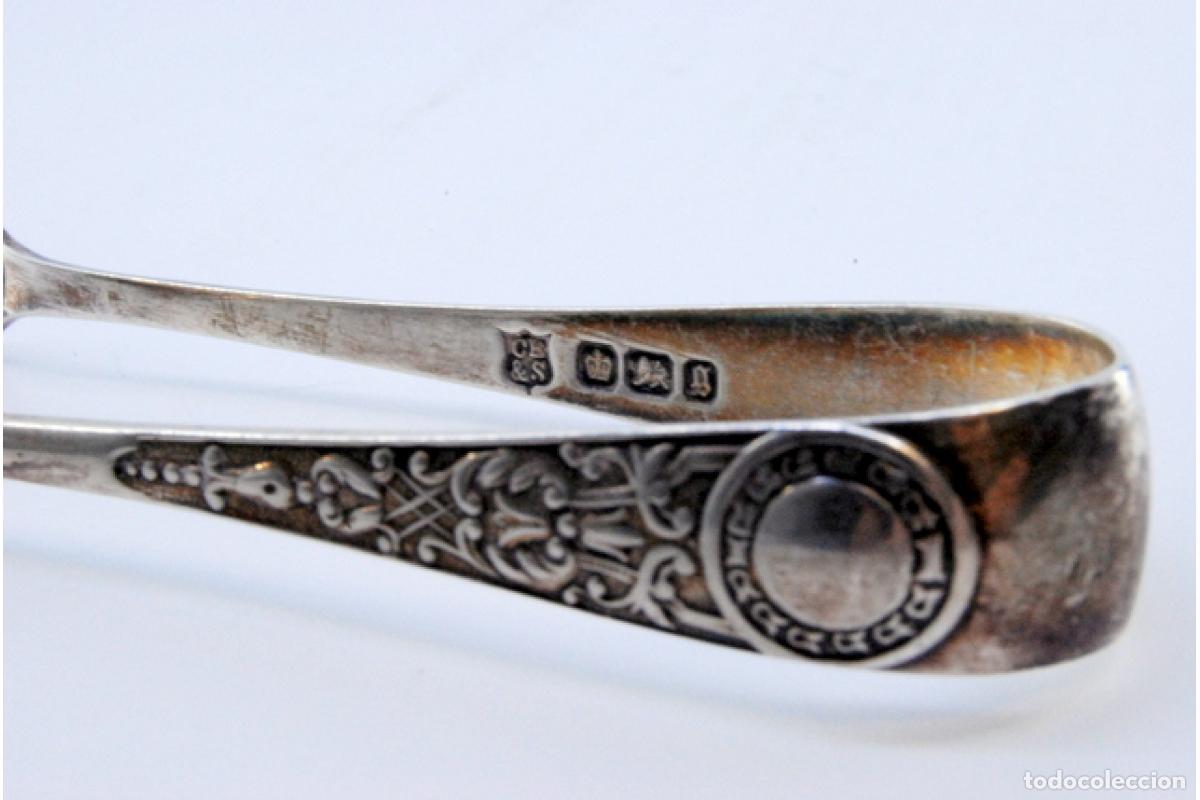Antig&uuml;edades: Pinzas para az&uacute;car, de plata - Foto 3