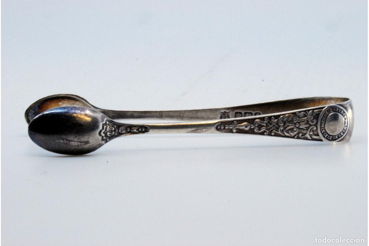 Antig&uuml;edades: Pinzas para az&uacute;car, de plata - Foto 6
