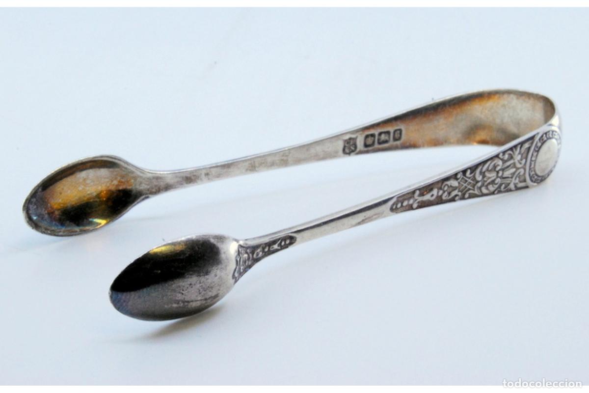 Antig&uuml;edades: Pinzas para az&uacute;car, de plata - Foto 7