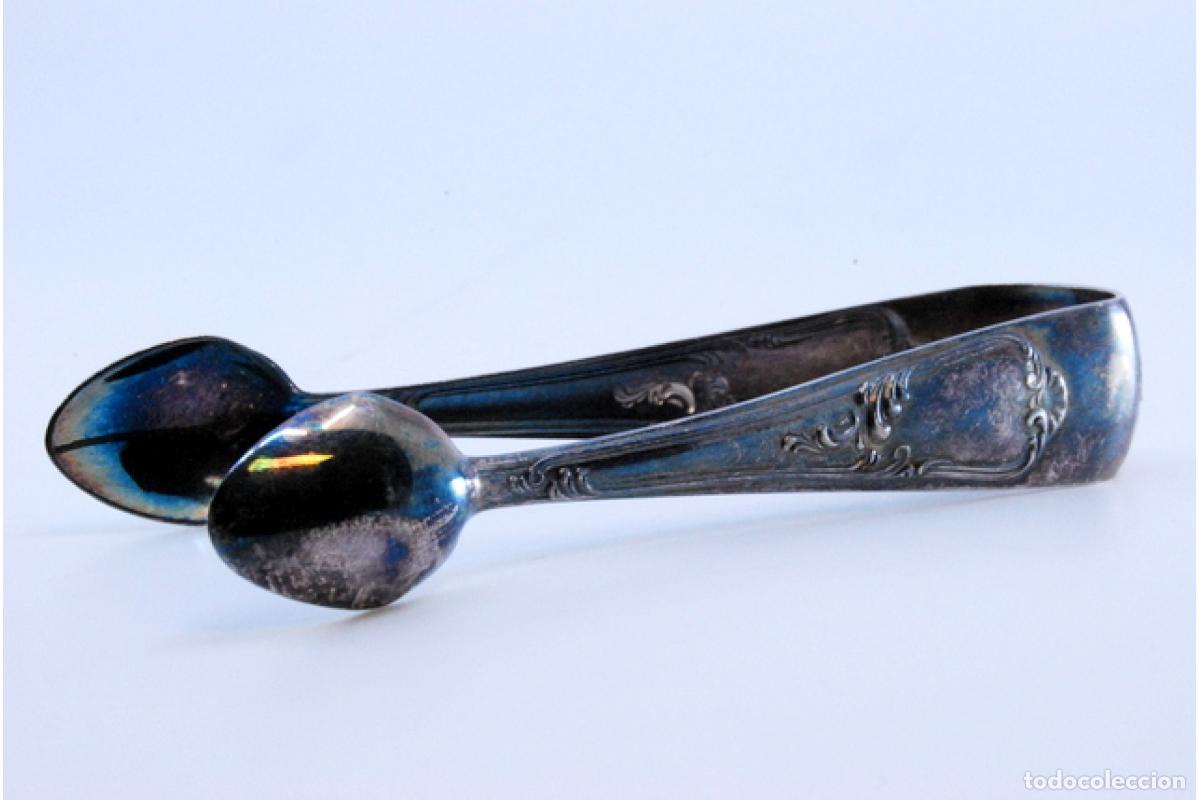 Antig&uuml;edades: Pinzas para az&uacute;car, de plata - Foto 3