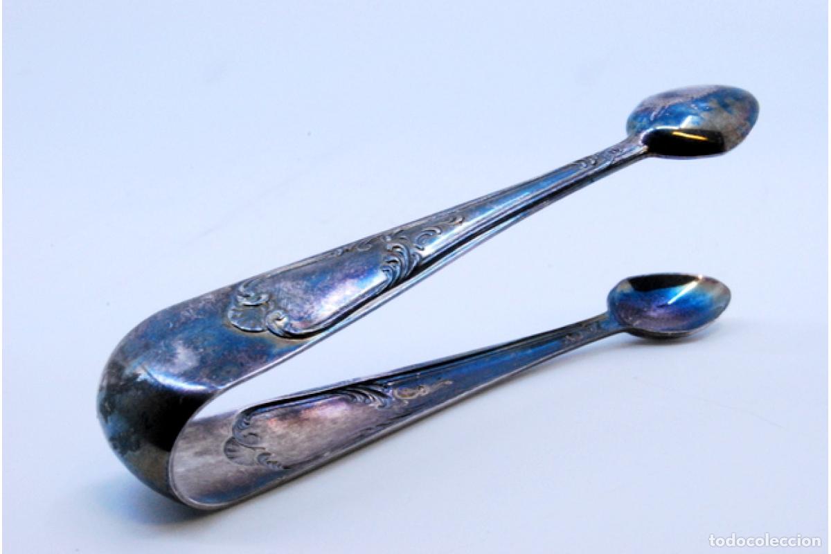 Antig&uuml;edades: Pinzas para az&uacute;car, de plata - Foto 4