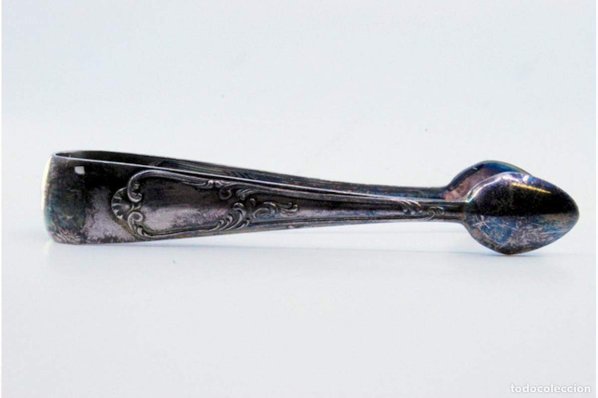 Antig&uuml;edades: Pinzas para az&uacute;car, de plata - Foto 6