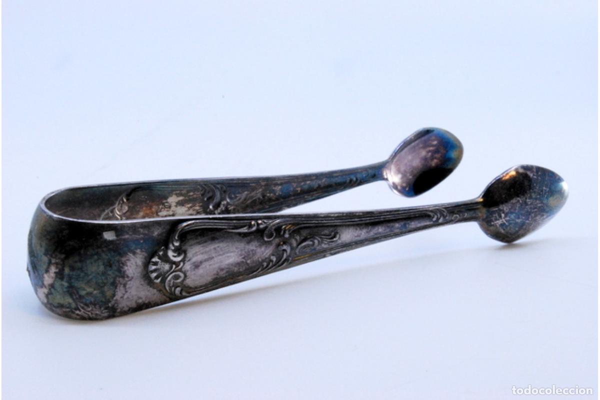 Antig&uuml;edades: Pinzas para az&uacute;car, de plata - Foto 8