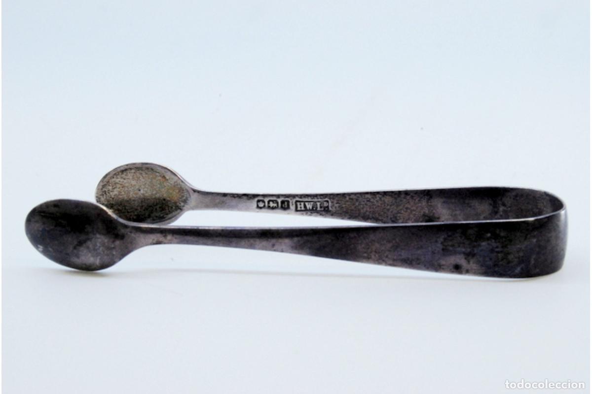 Antig&uuml;edades: Pinzas para az&uacute;car, de plata - Foto 2