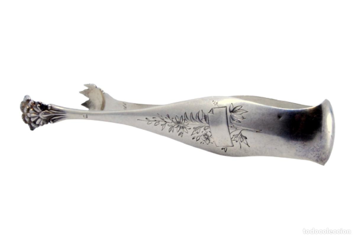 Antiques: Pinzas para hielo, en plata