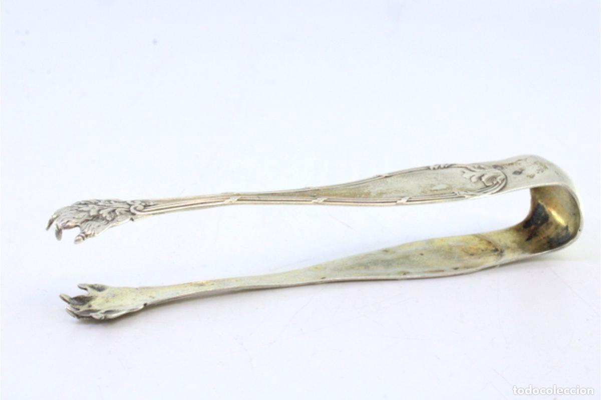 Antig&uuml;edades: Pinzas para az&uacute;car, de plata - Foto 3