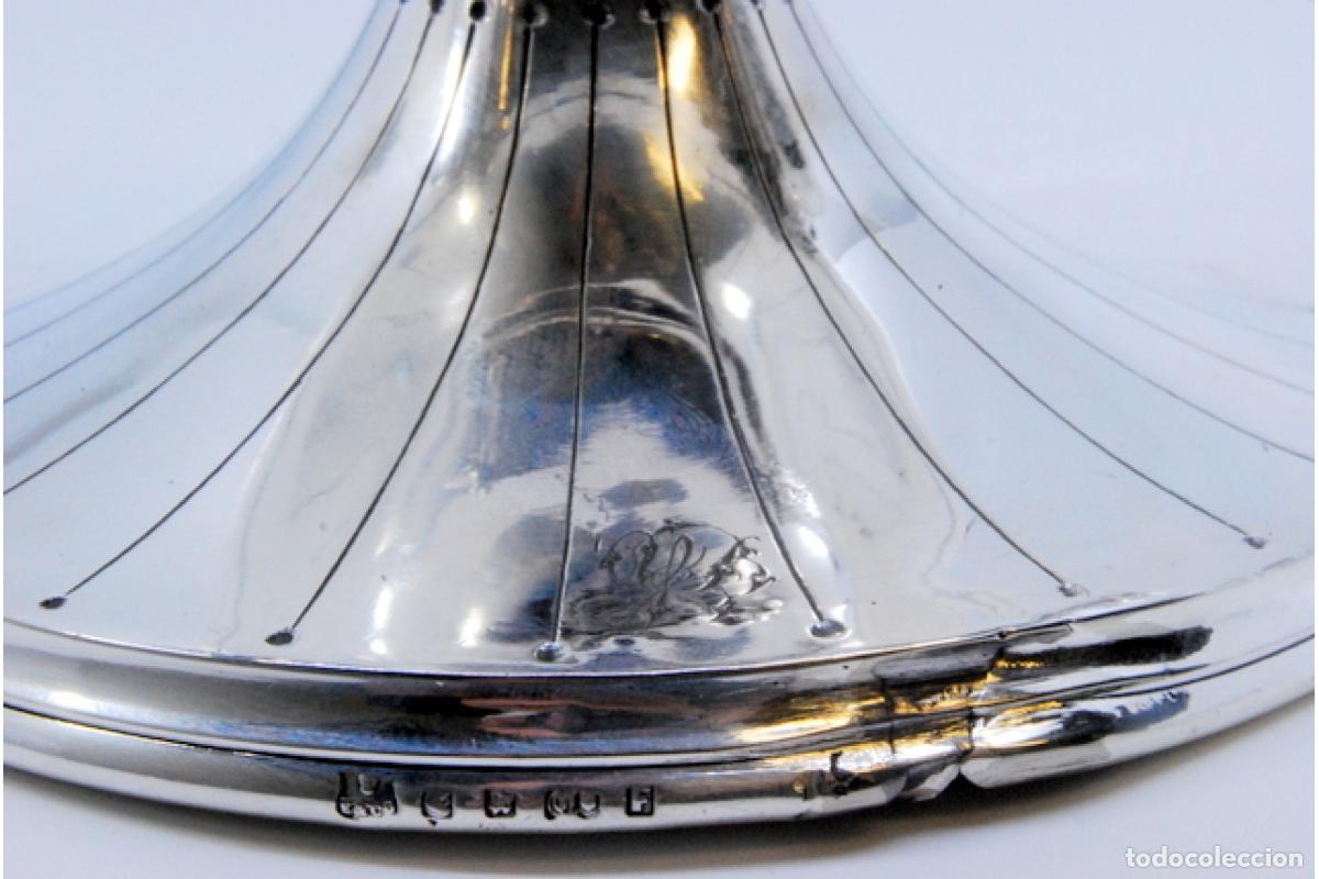 Antig&uuml;edades: Frasco de perfume de plata - Foto 3