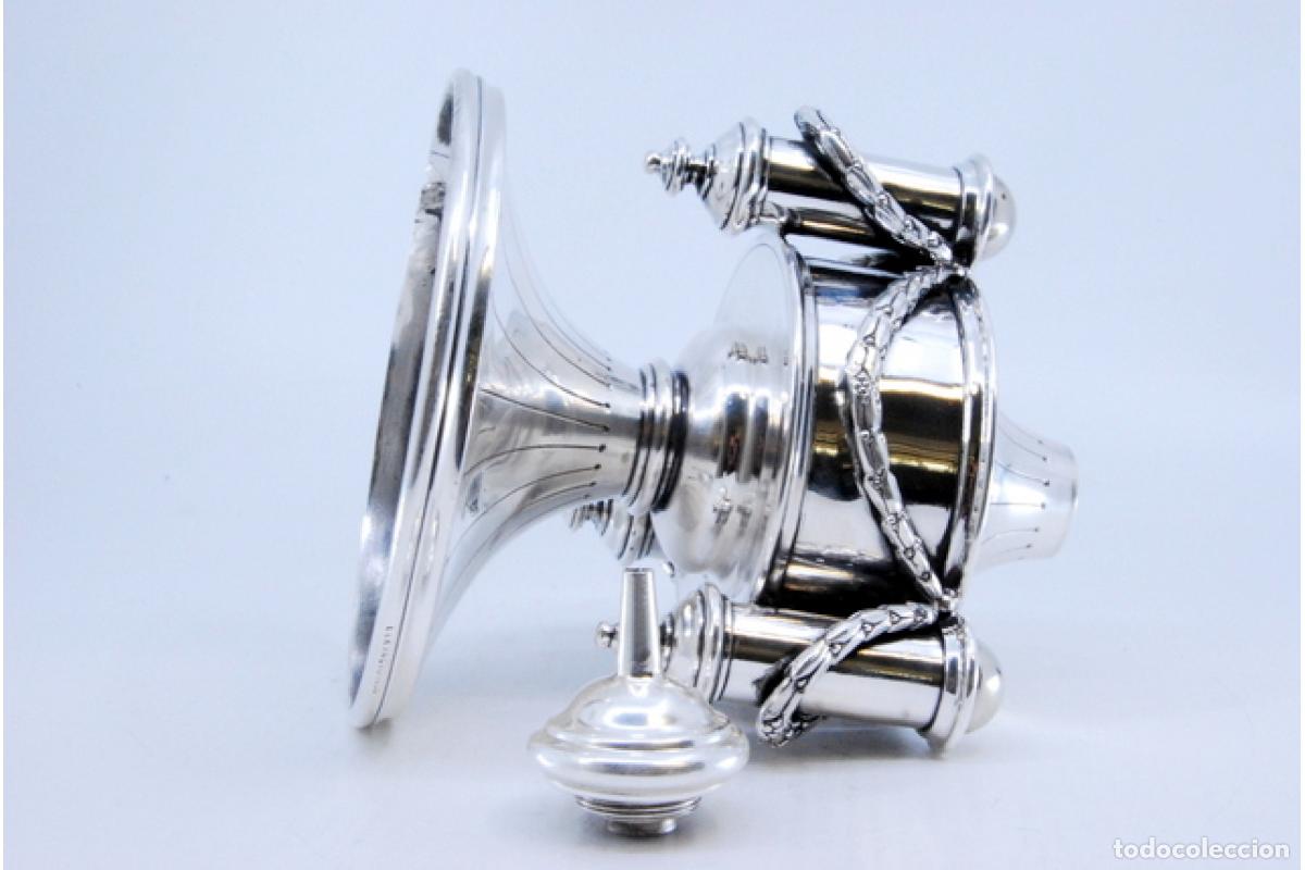 Antig&uuml;edades: Frasco de perfume de plata - Foto 5