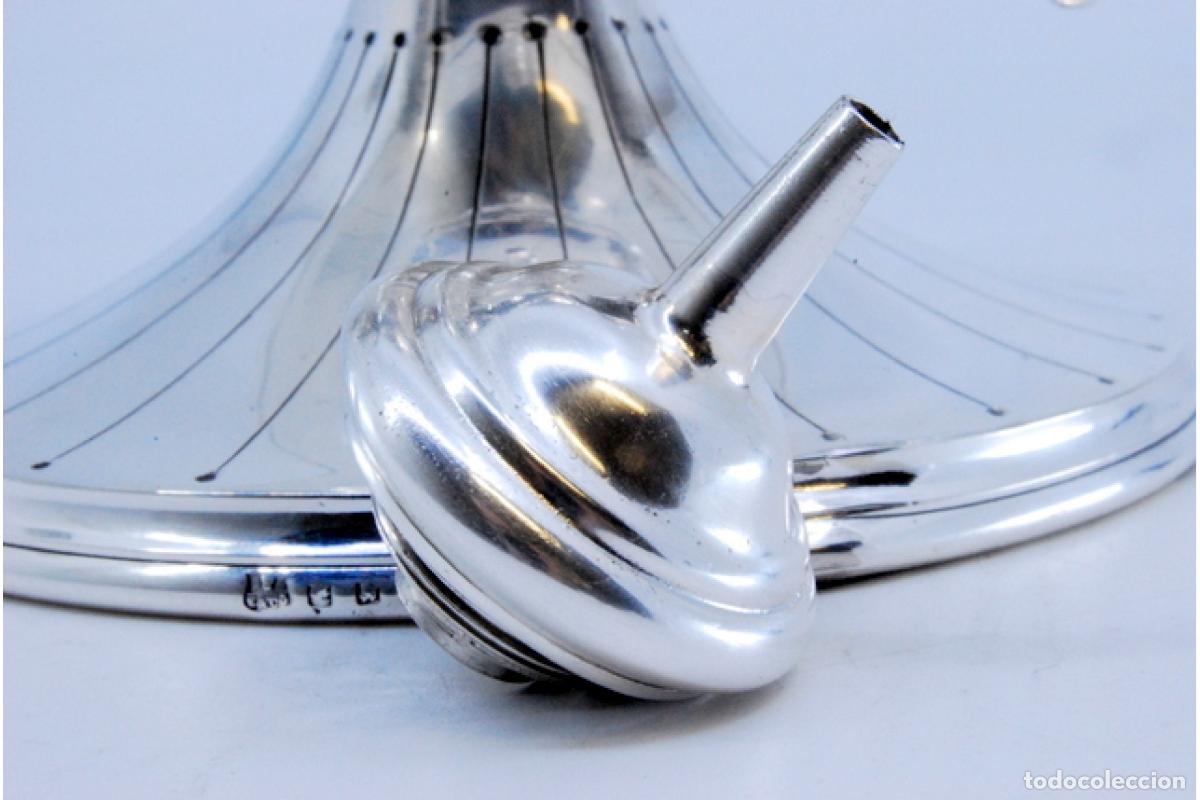 Antig&uuml;edades: Frasco de perfume de plata - Foto 7