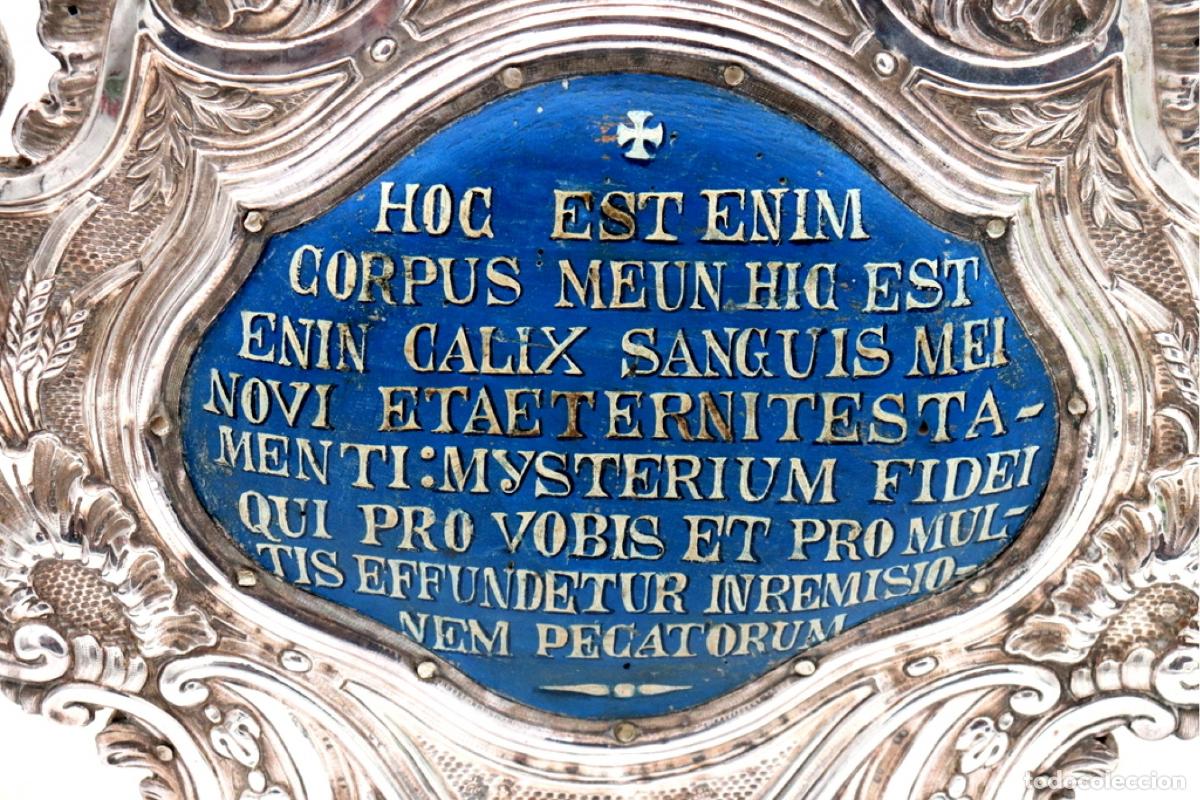 Antig&uuml;edades: A&ntilde;o 1789 - Placa mural de plata espa&ntilde;ola. - Foto 5