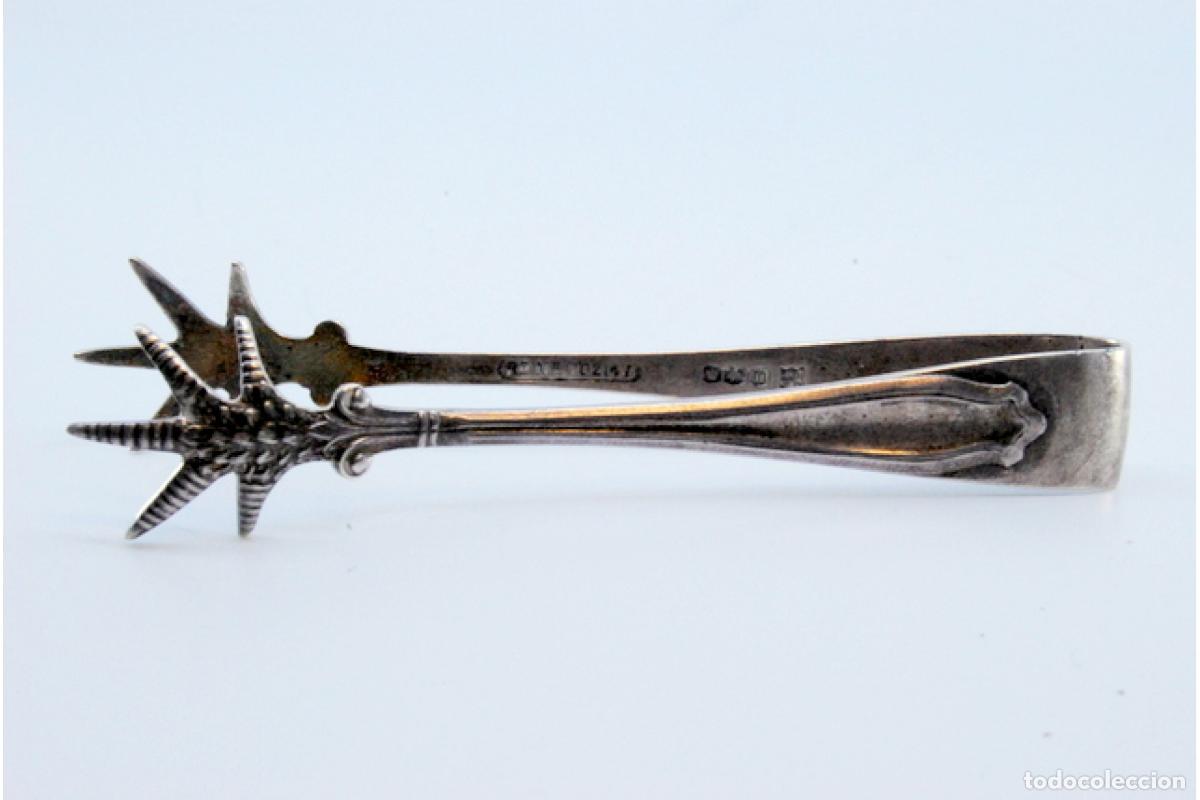 Antig&uuml;edades: Pinzas para az&uacute;car, de plata - Foto 2