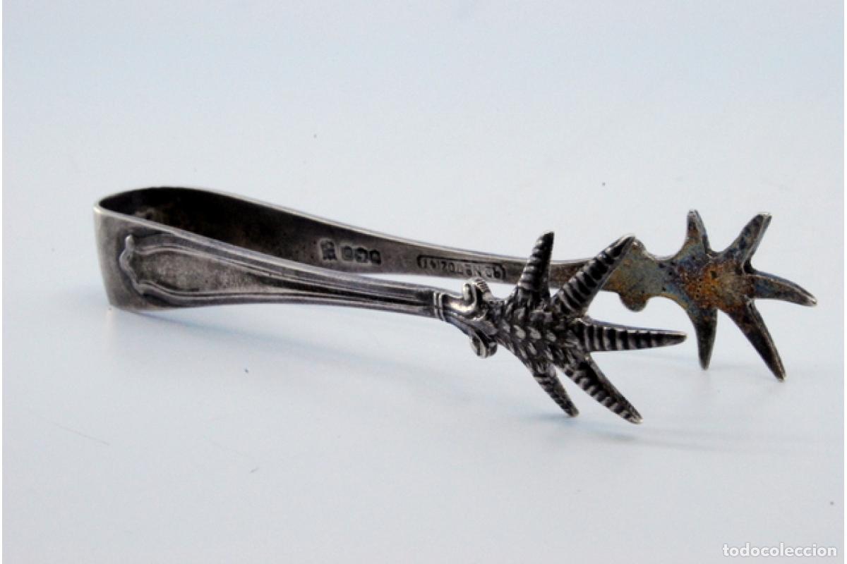 Antig&uuml;edades: Pinzas para az&uacute;car, de plata - Foto 3
