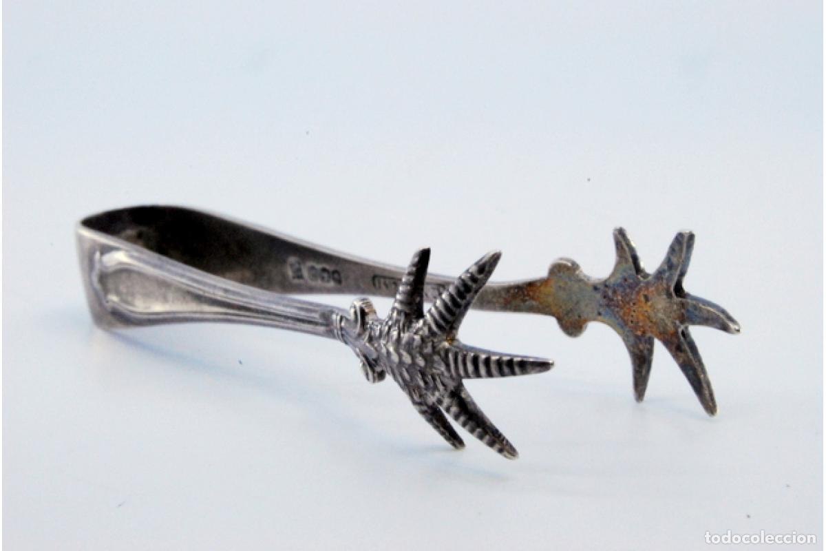Antig&uuml;edades: Pinzas para az&uacute;car, de plata - Foto 4
