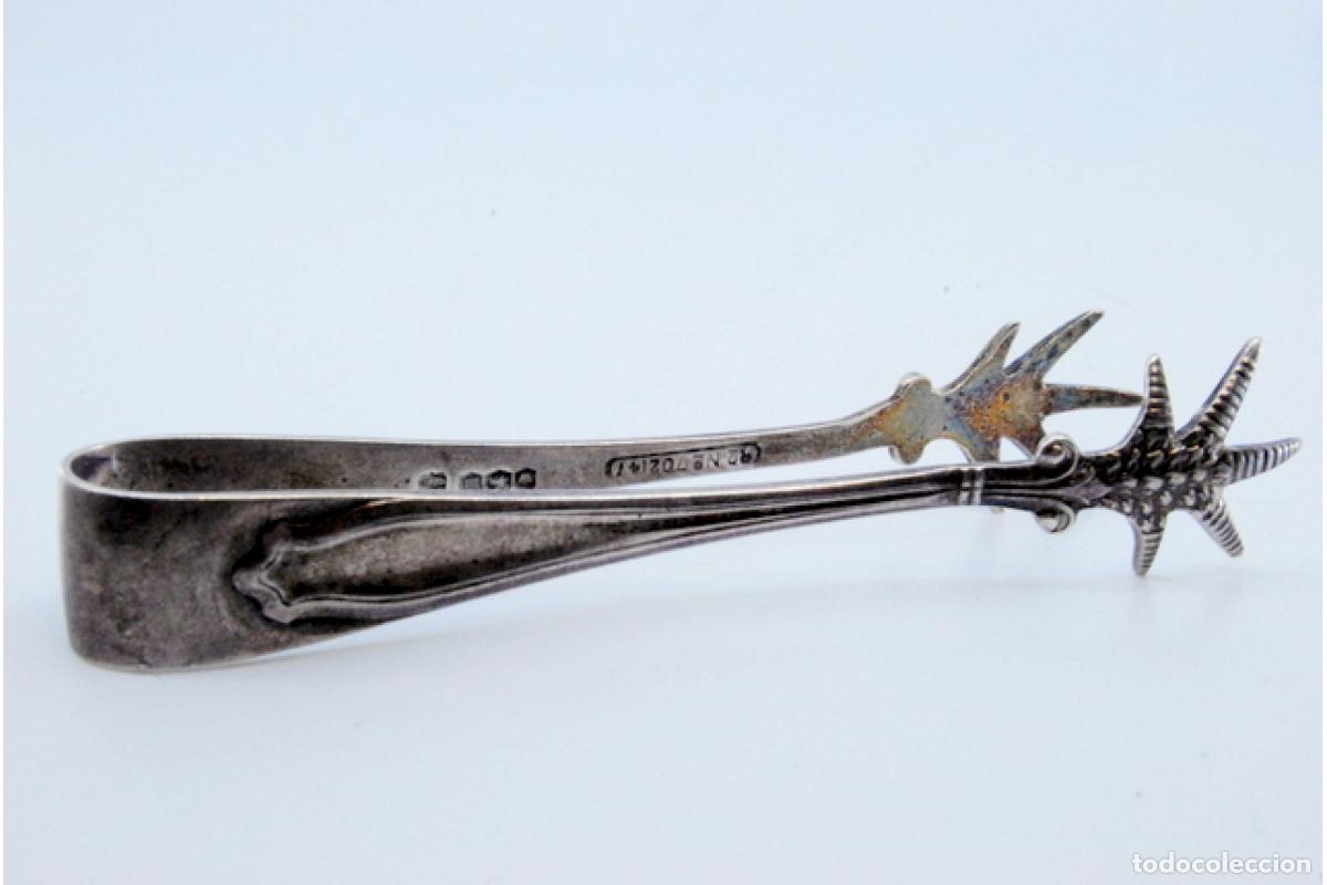 Antig&uuml;edades: Pinzas para az&uacute;car, de plata - Foto 5