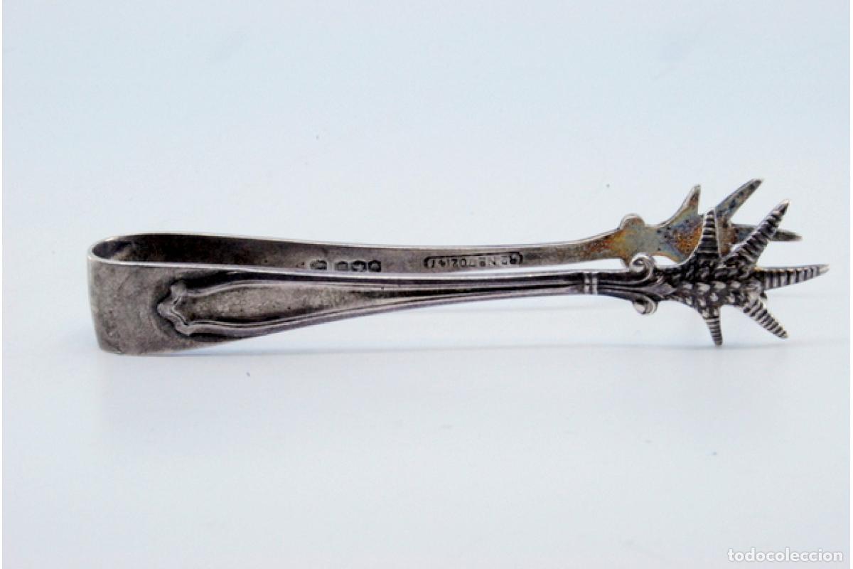 Antig&uuml;edades: Pinzas para az&uacute;car, de plata - Foto 6