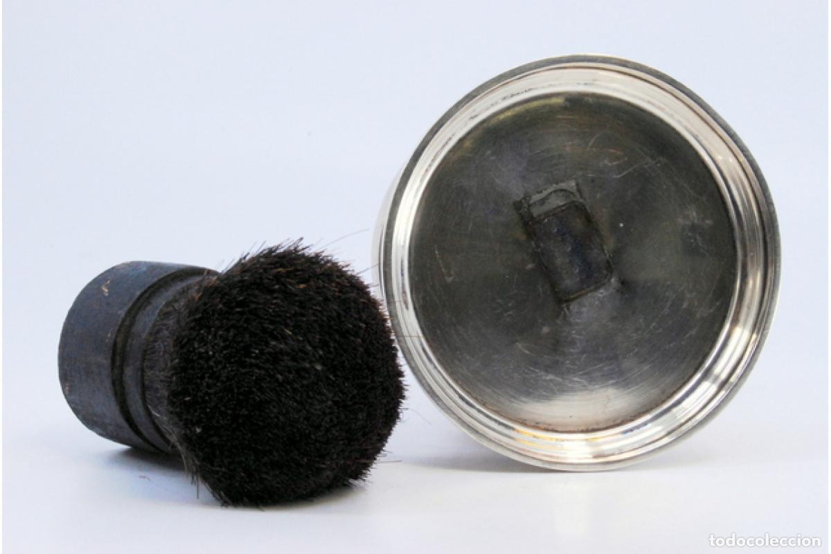 Antig&uuml;edades: Estuche de afeitar de plata - Foto 2