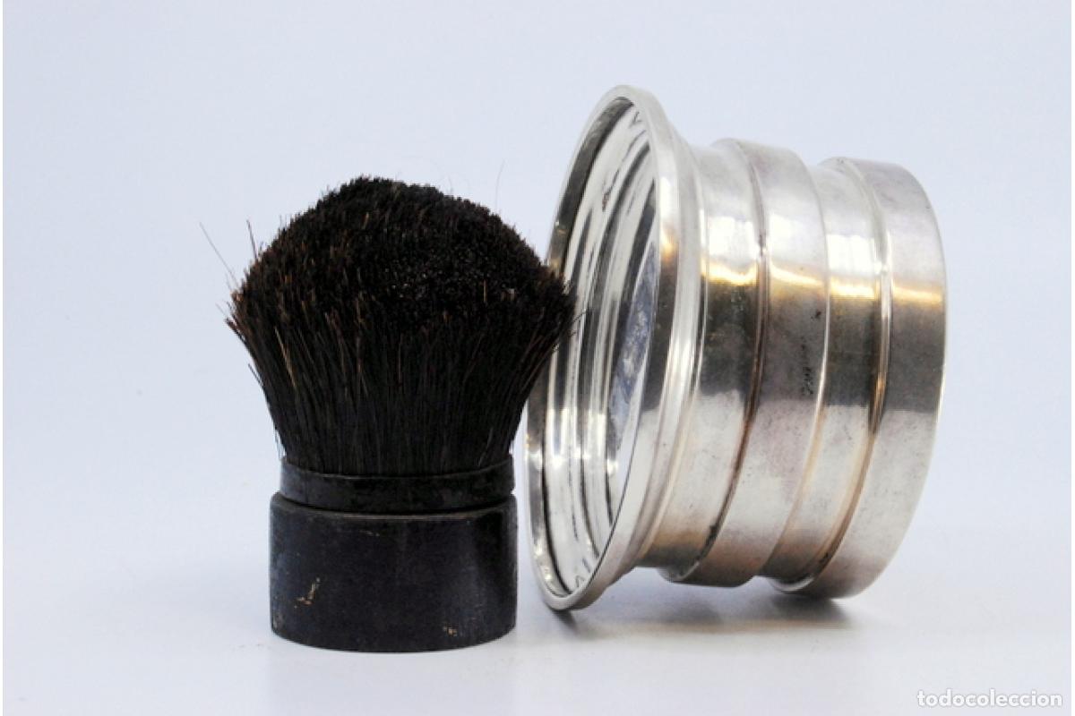 Antig&uuml;edades: Estuche de afeitar de plata - Foto 3