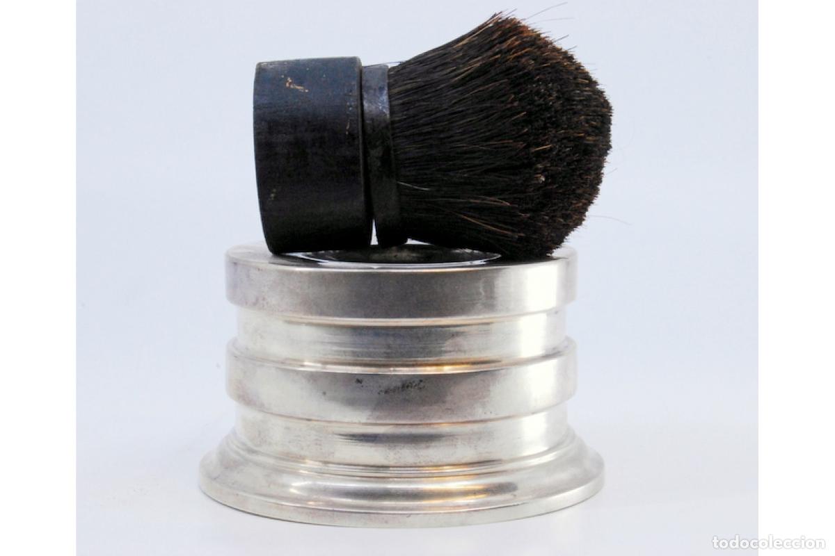 Antig&uuml;edades: Estuche de afeitar de plata - Foto 6