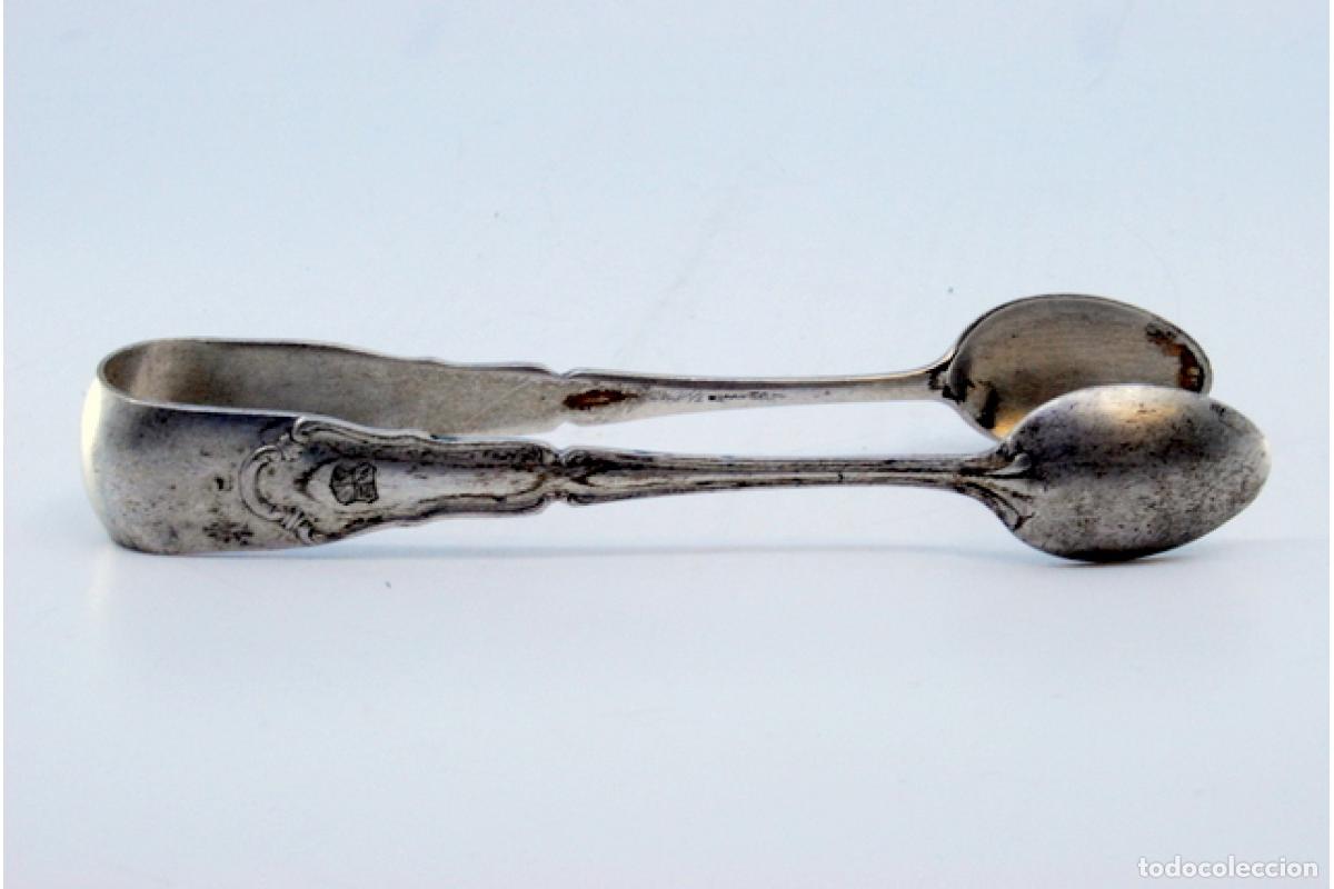 Antig&uuml;edades: Pinzas para az&uacute;car, de plata - Foto 4