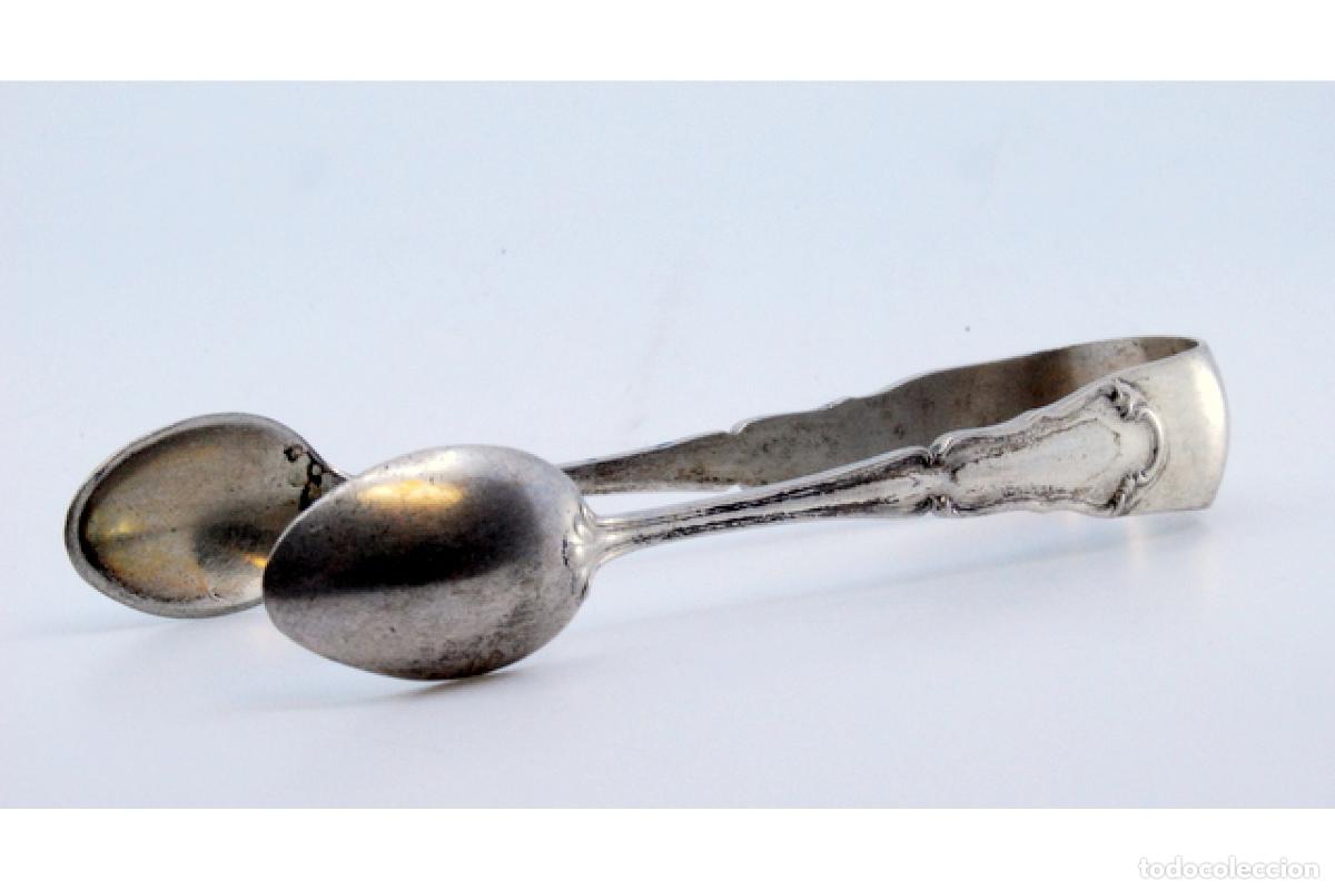 Antig&uuml;edades: Pinzas para az&uacute;car, de plata - Foto 6