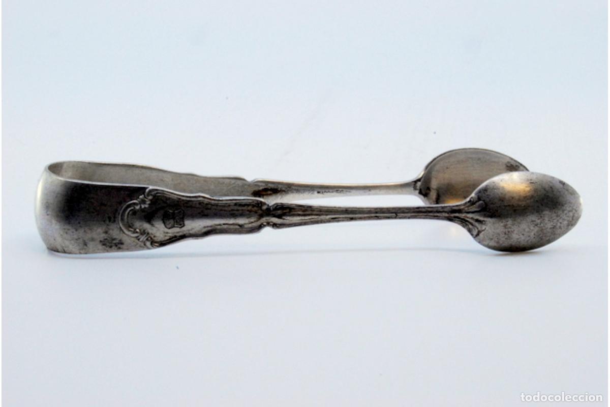 Antig&uuml;edades: Pinzas para az&uacute;car, de plata - Foto 7