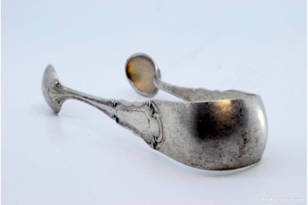 Antig&uuml;edades: Pinzas para az&uacute;car, de plata - Foto 8