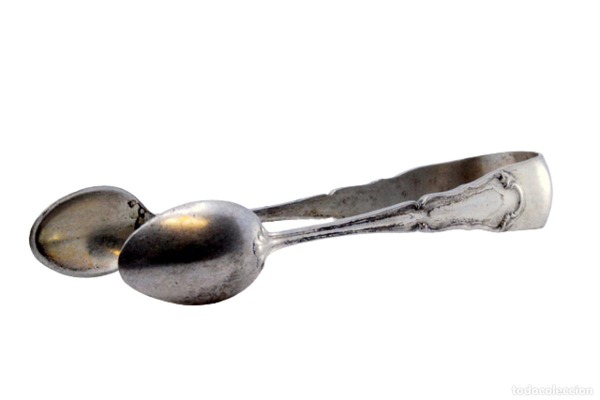 Antig&uuml;edades: Pinzas para az&uacute;car, de plata - Foto 1