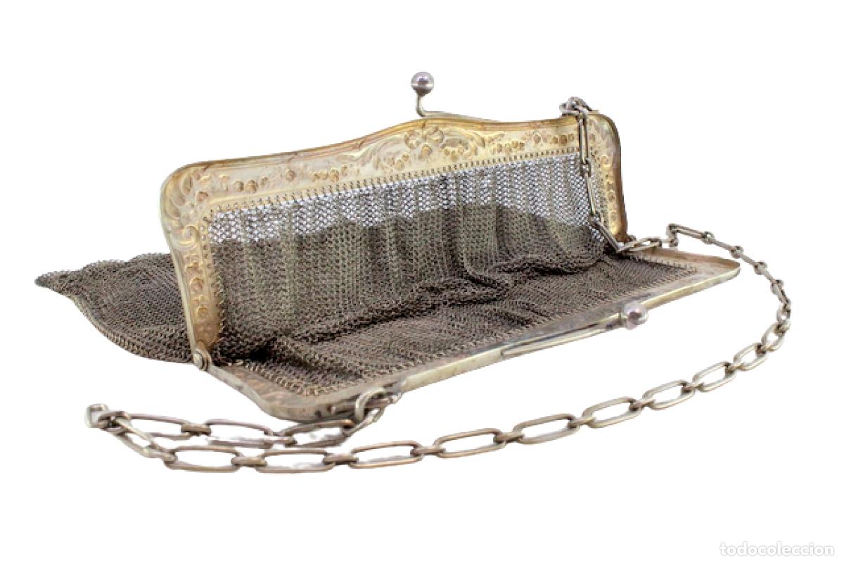 Antig&uuml;edades: bolsa de plata - Foto 1