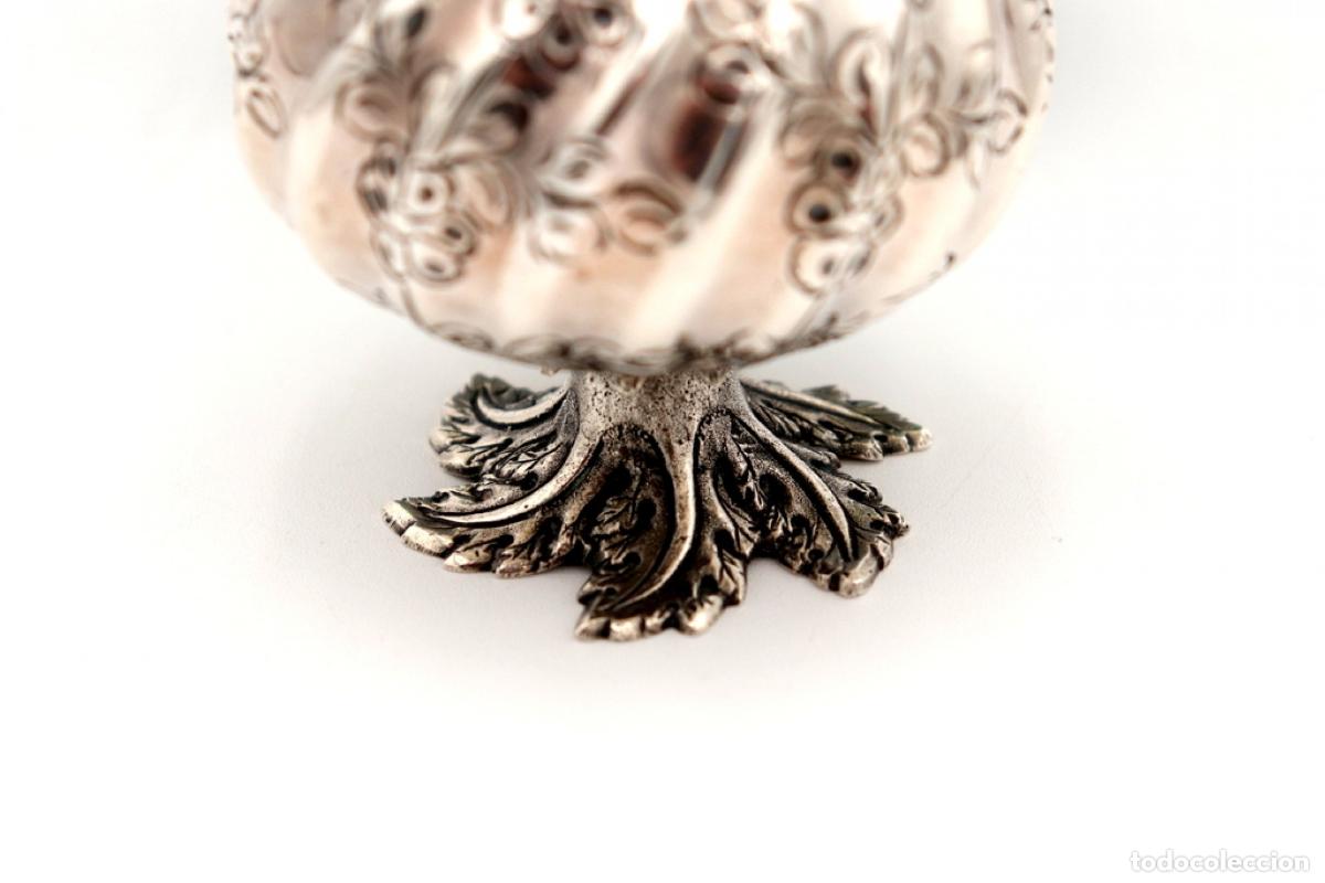 Antig&uuml;edades: Jarra de plata para agua de rosas. - Foto 5