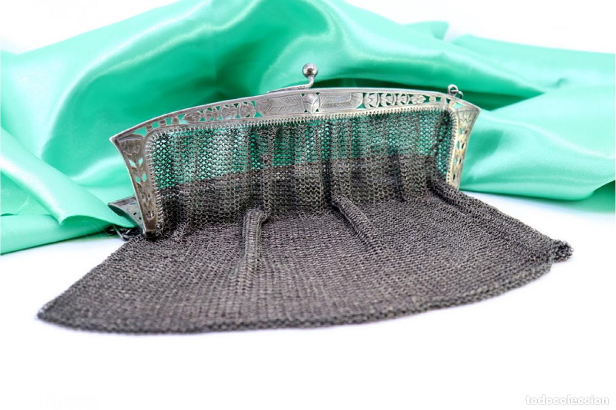 Antig&uuml;edades: bolsa de plata - Foto 1