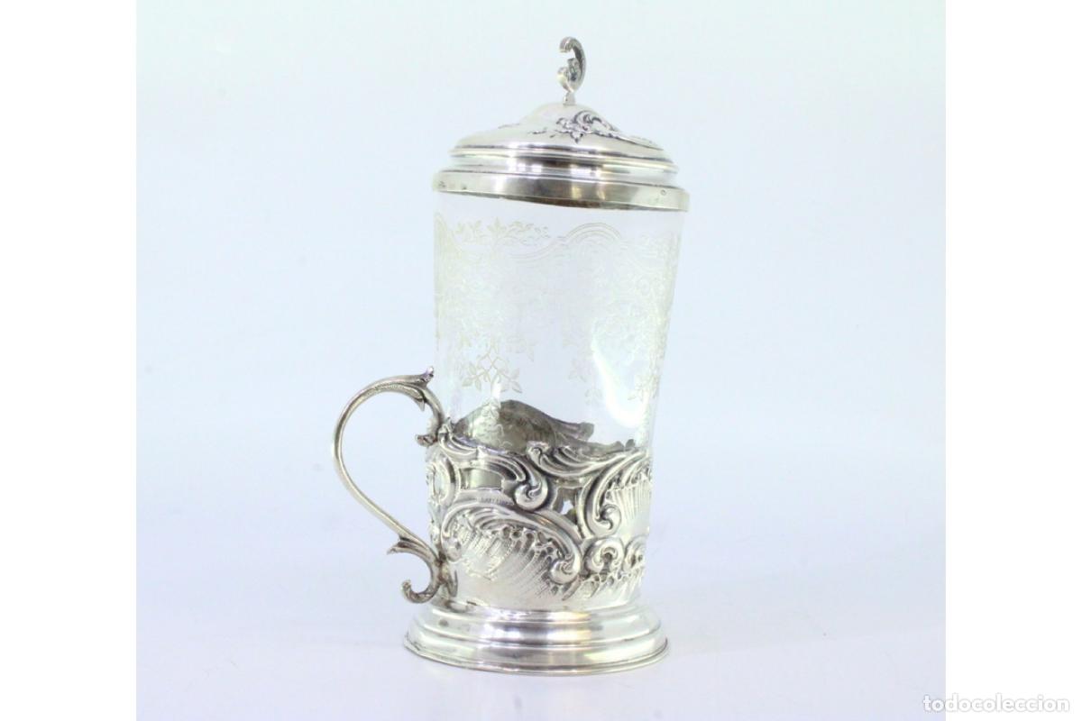 Antig&uuml;edades: Portavasos de plata - Foto 6