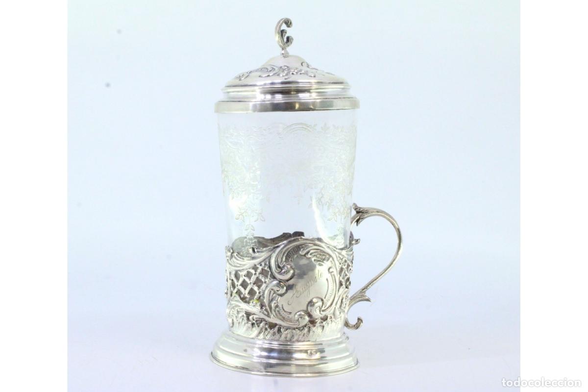 Antig&uuml;edades: Portavasos de plata - Foto 7