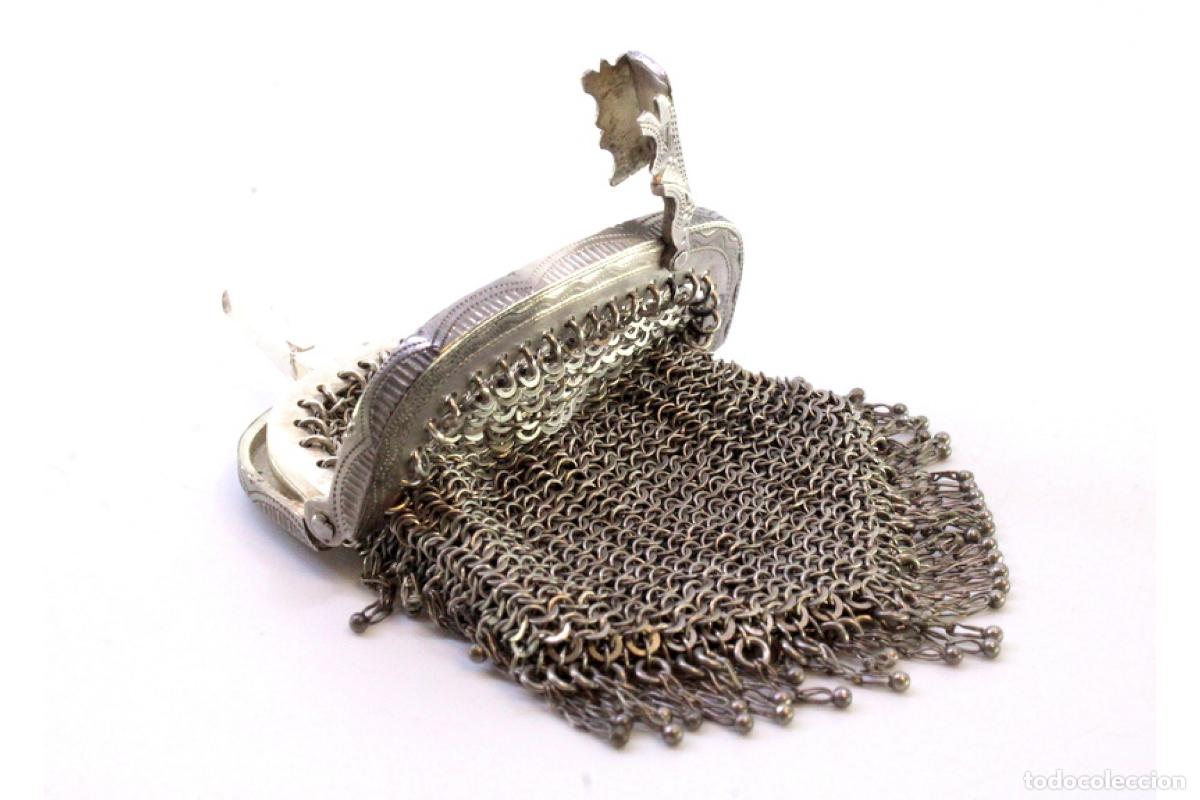 Antig&uuml;edades: Monedero de plata - Foto 4