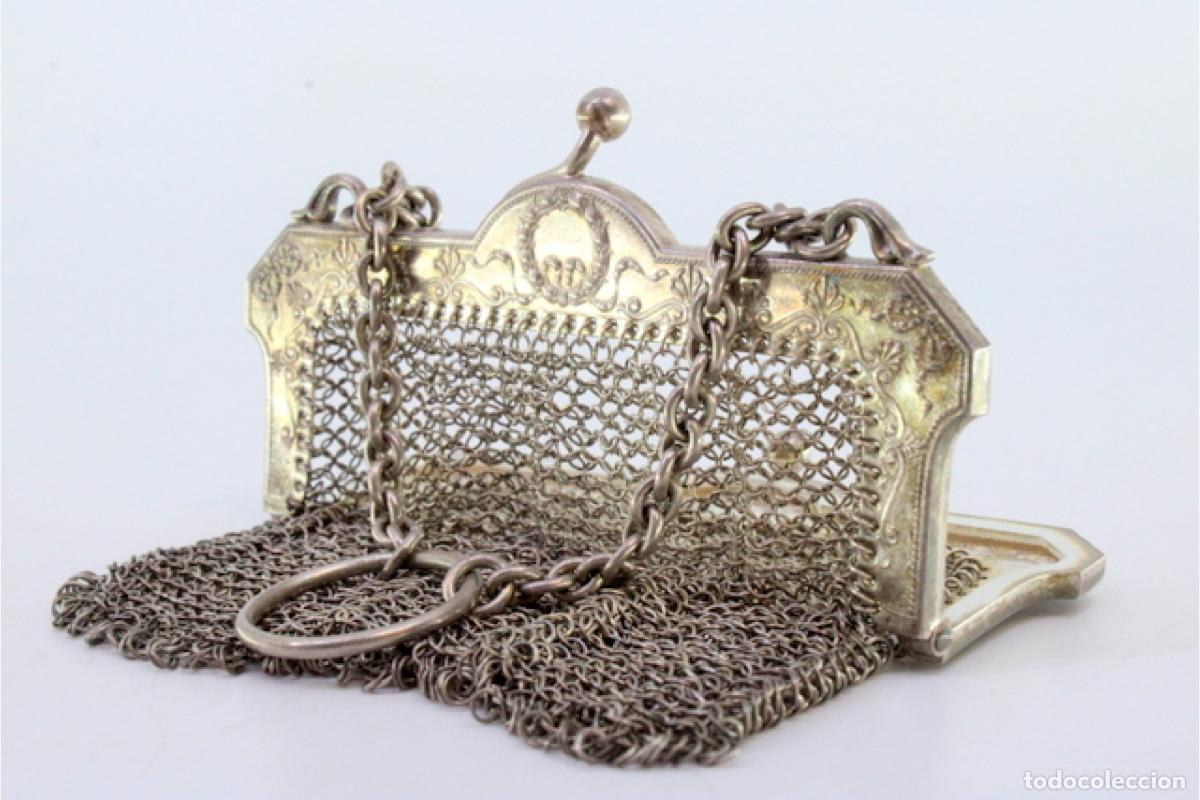 Antig&uuml;edades: bolsa de plata - Foto 2