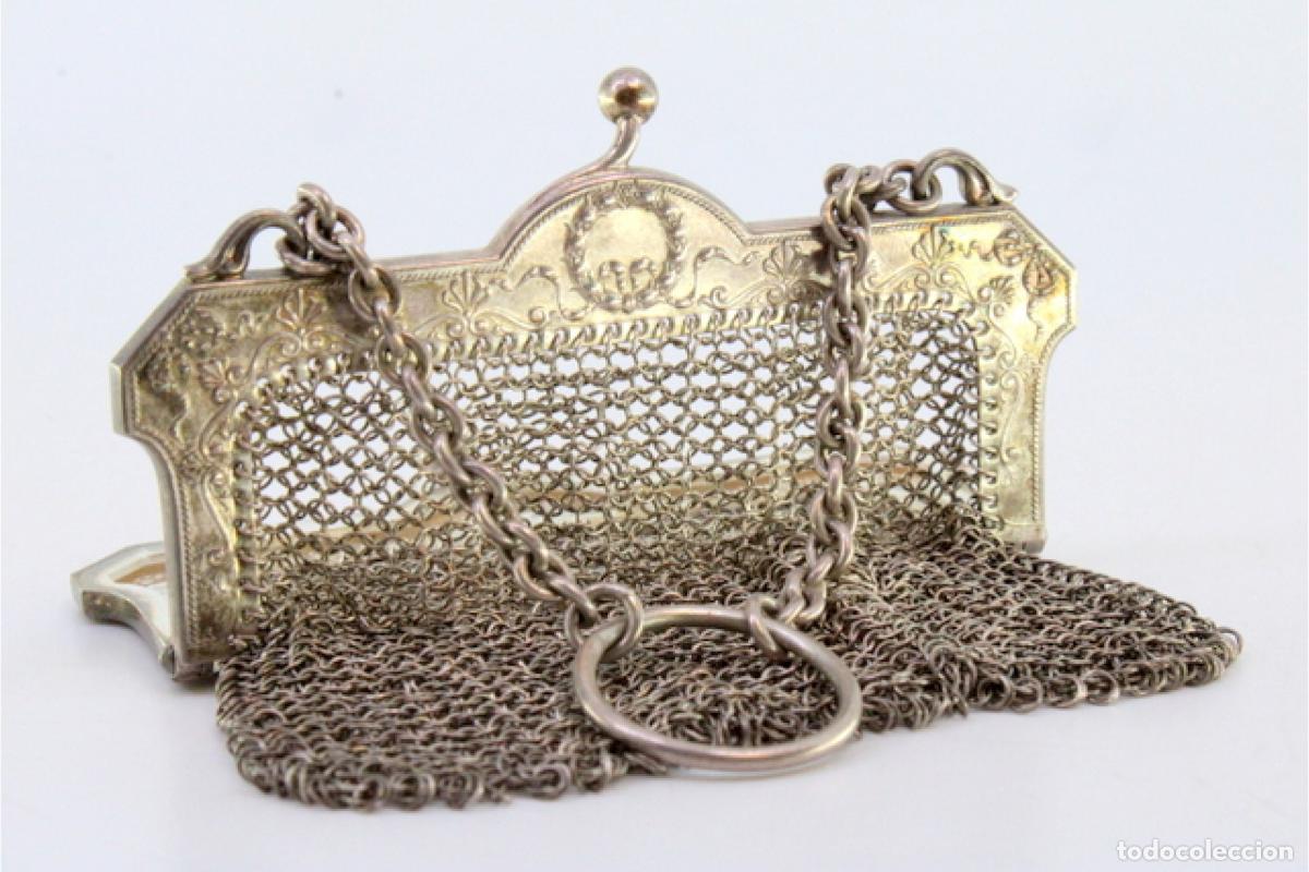 Antig&uuml;edades: bolsa de plata - Foto 3