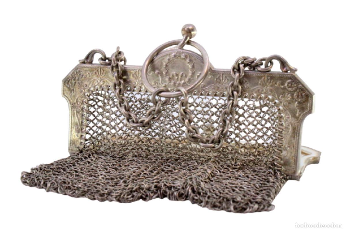 Antig&uuml;edades: bolsa de plata - Foto 1